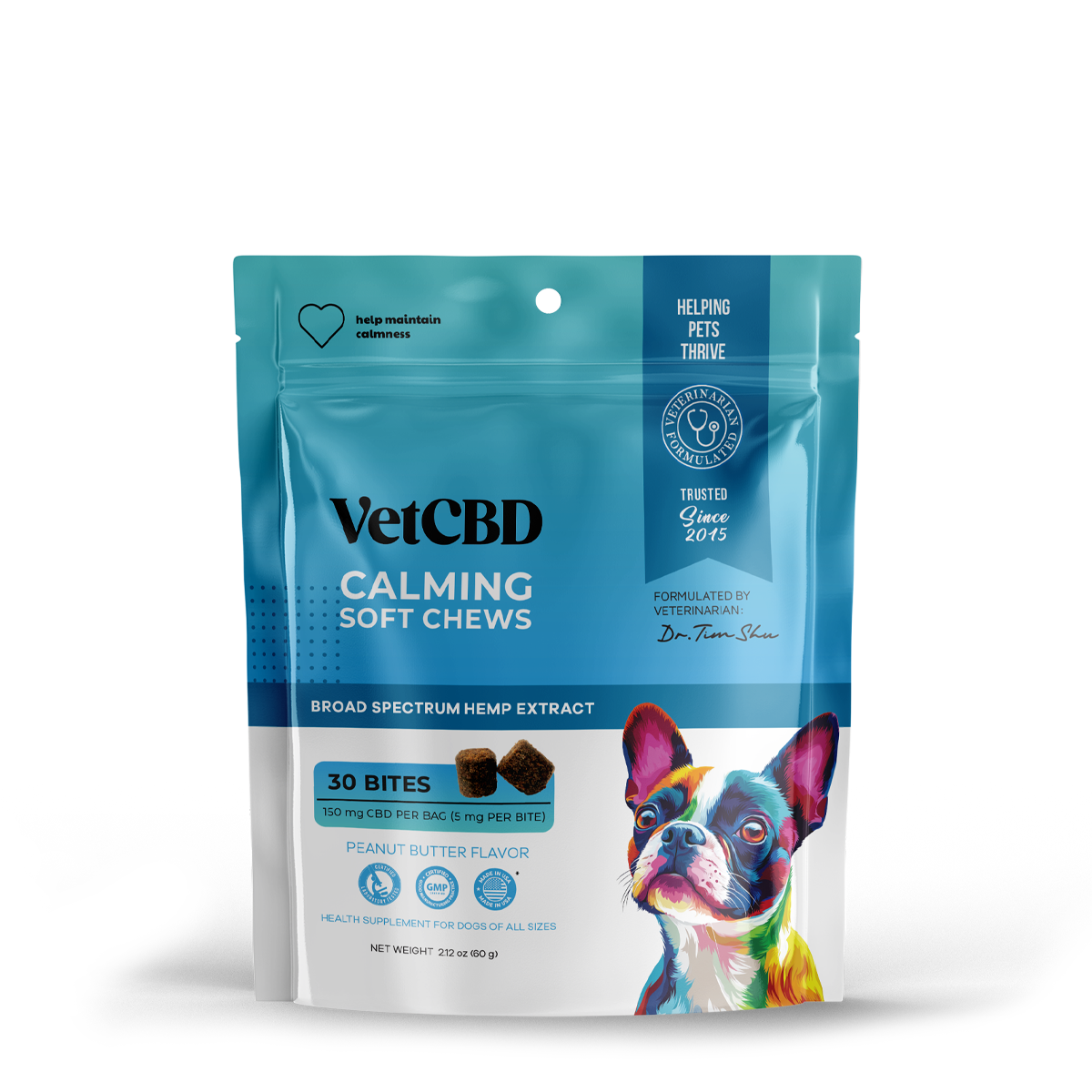 CBD Calming Chews for Dogs | VetCBD Hemp