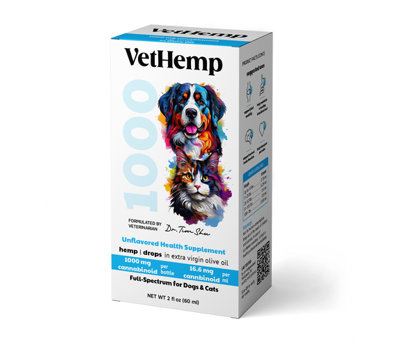 VetHemp Standard Formula Tinctures for Dogs & Cats