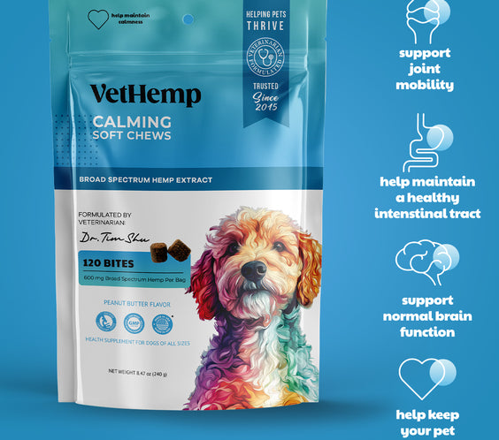 VetHemp Calming Chews for Dogs