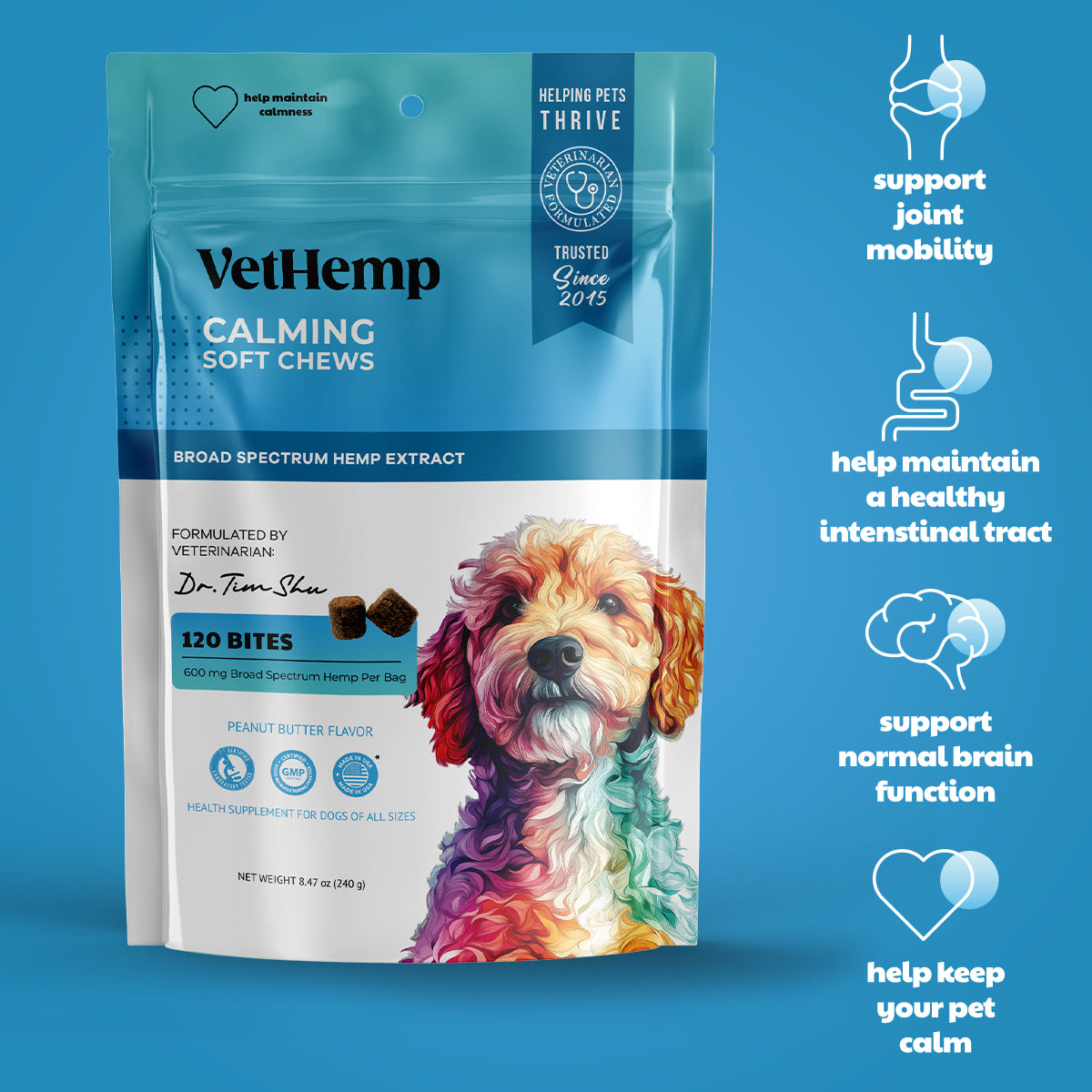 VetHemp Calming Chews for Dogs
