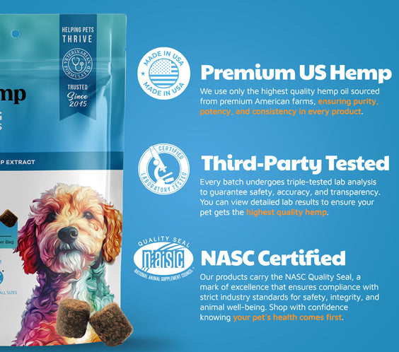 VetHemp Calming Chews for Dogs