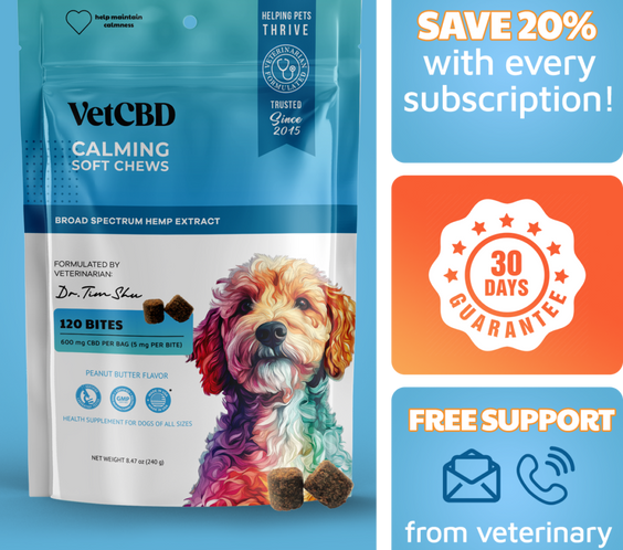 CBD Calming Chews for Dogs