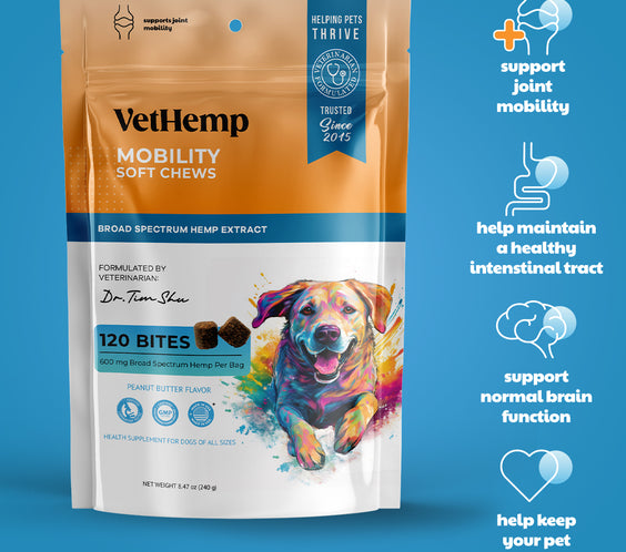 VetHemp Mobility Chews for Dogs