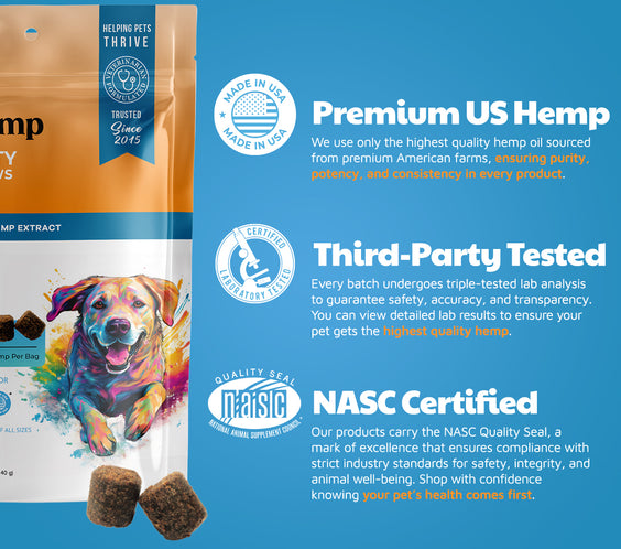 VetHemp Mobility Chews for Dogs