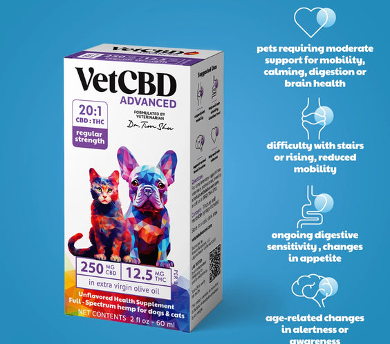 Advanced Formula CBD:THC Tinctures
