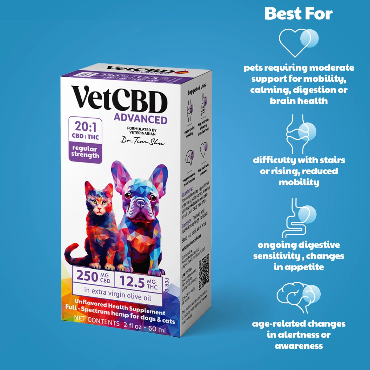 Advanced Formula CBD:THC Tinctures