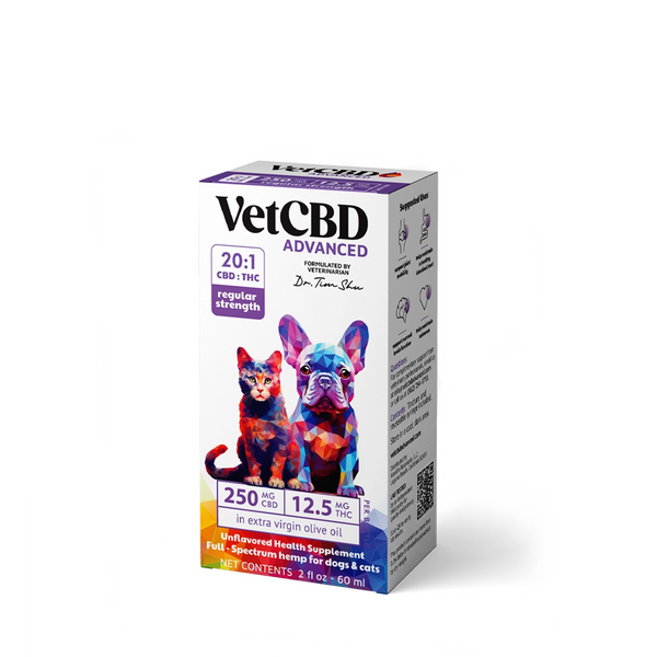 Advanced CBD:THC Tinctures for Dogs & Cats | VetCBD