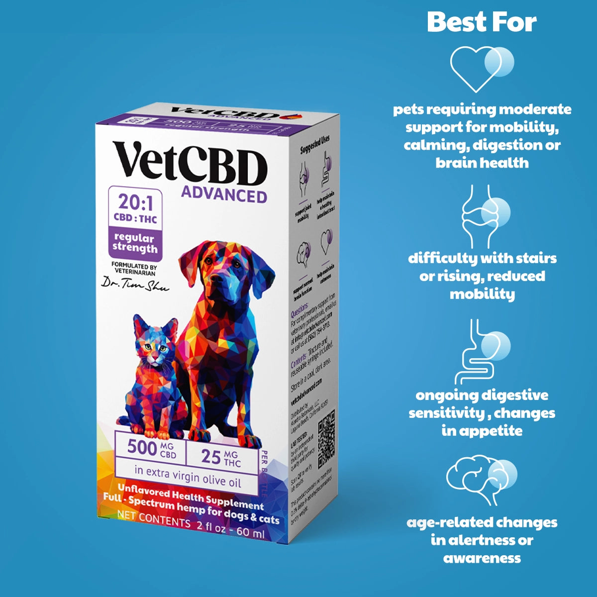 Advanced Formula CBD:THC Tinctures