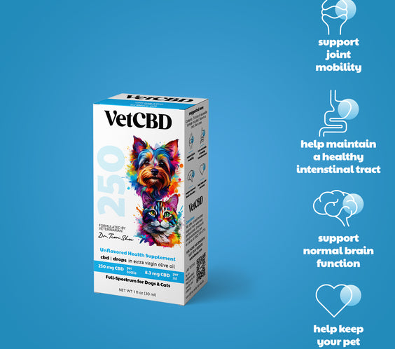 VetHemp Standard Formula Tinctures for Dogs & Cats