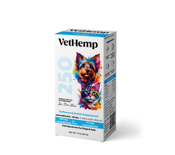 VetHemp Standard Formula Tinctures for Dogs & Cats
