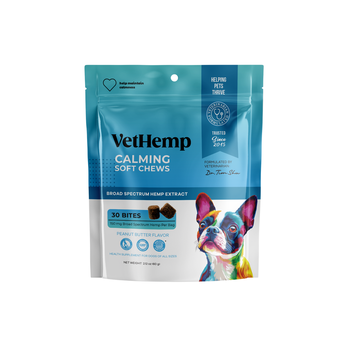 VetHemp Calming Chews for Dogs