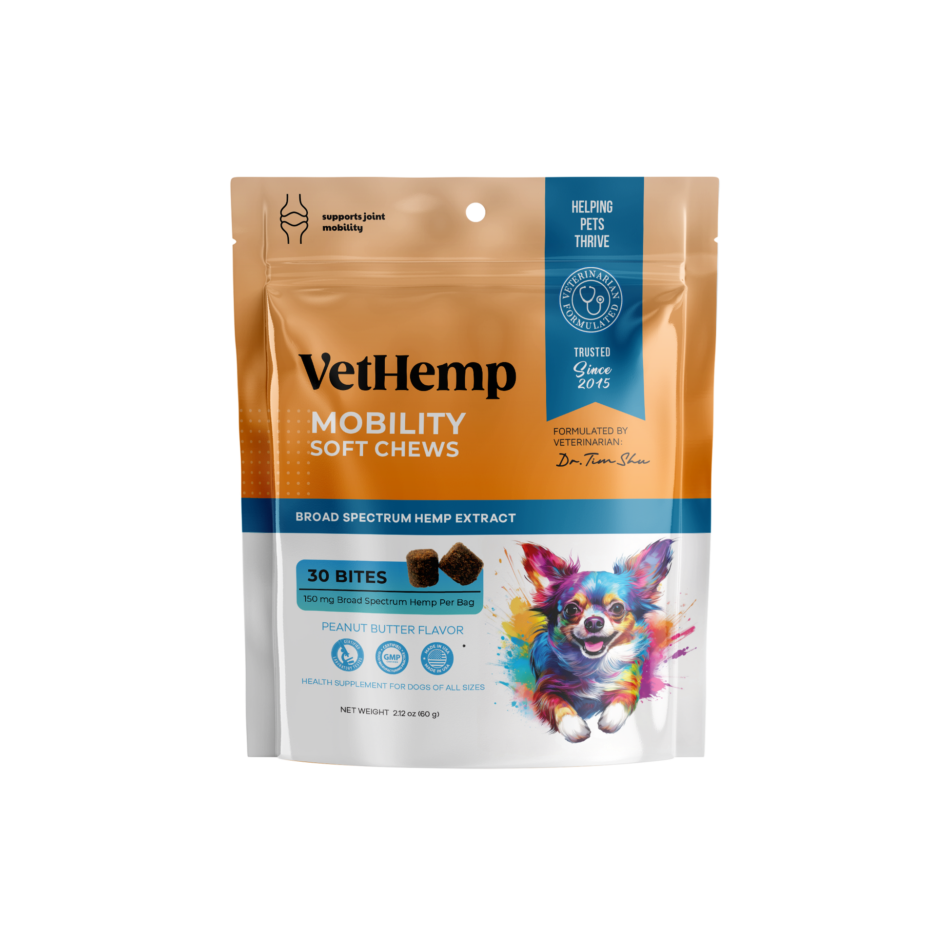 VetHemp Mobility Chews for Dogs