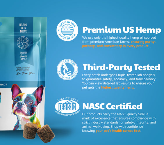 VetHemp Calming Chews for Dogs