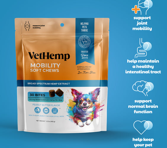 VetHemp Mobility Chews for Dogs