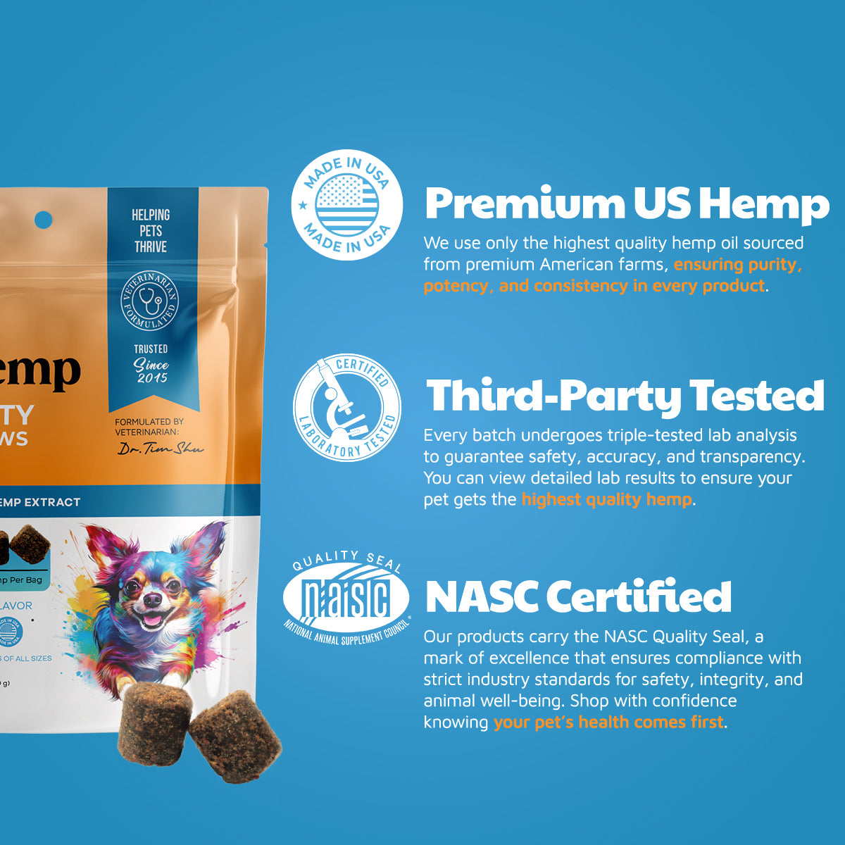 Hemp Mobility Chews for Dogs | VetCBD Hemp