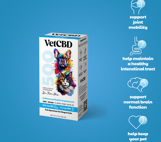 VetHemp Standard Formula Tinctures for Dogs & Cats