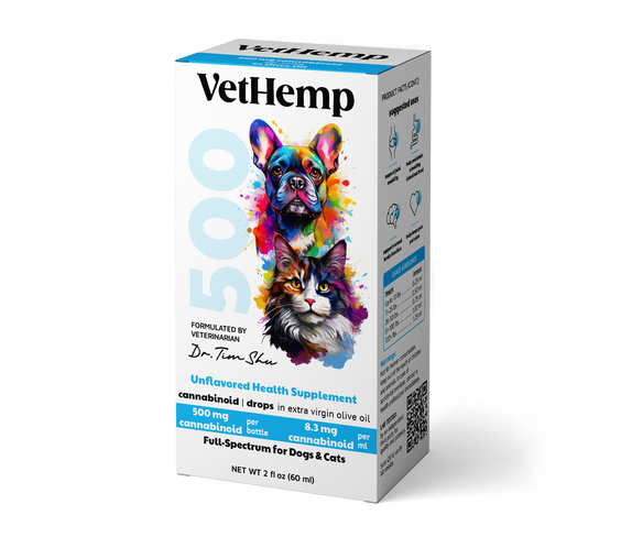 VetHemp Standard Formula Tinctures for Dogs & Cats