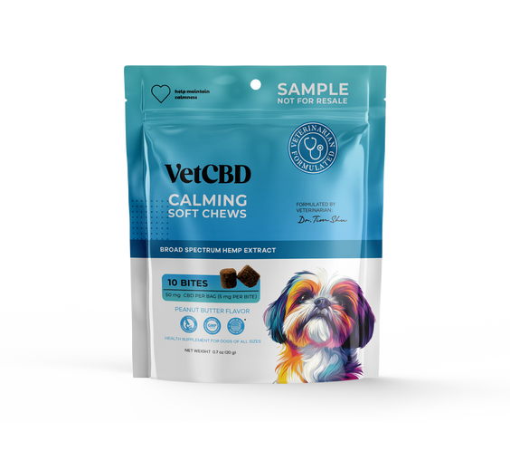 CBD Calming Chews for Dogs 10 Count