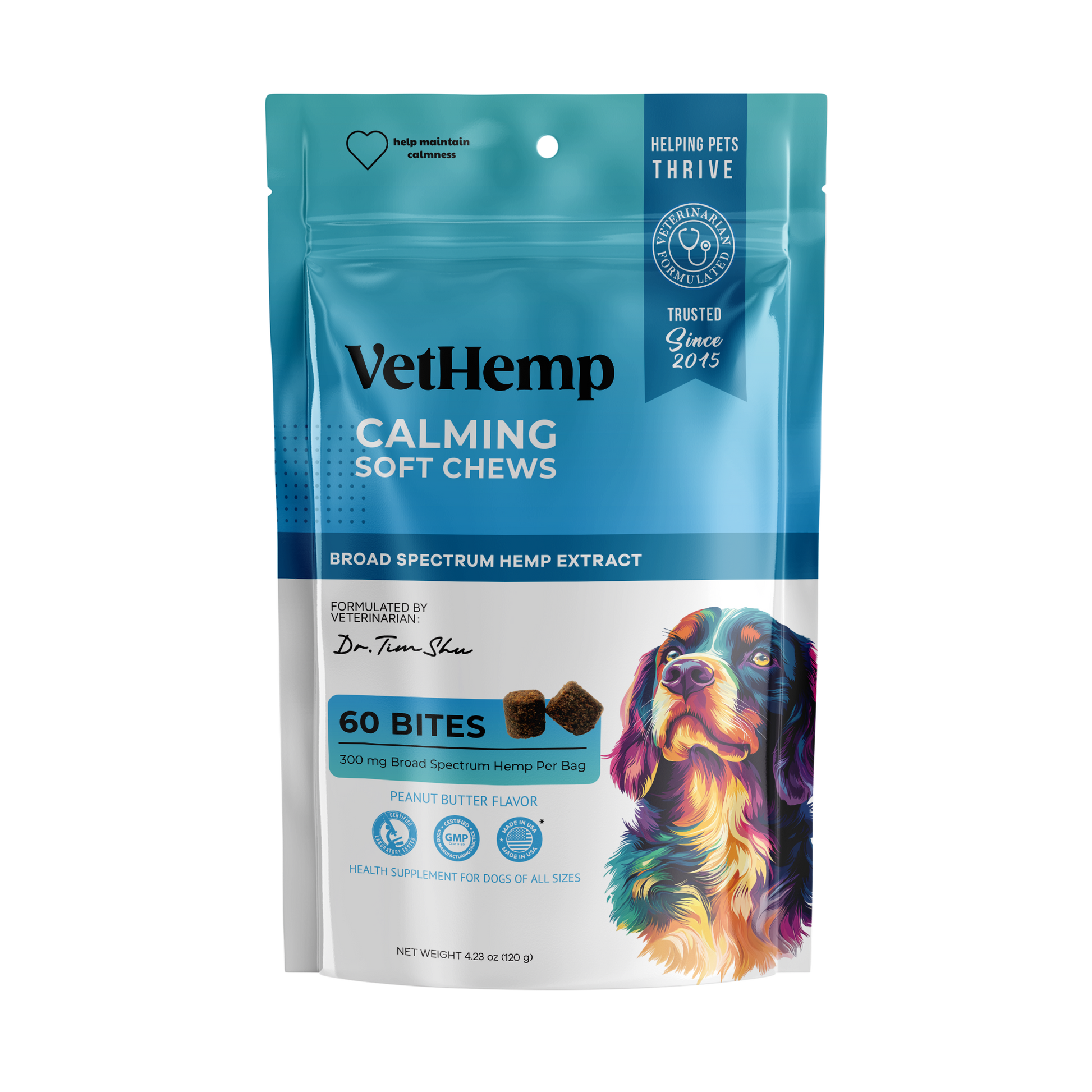 VetHemp Calming Chews for Dogs