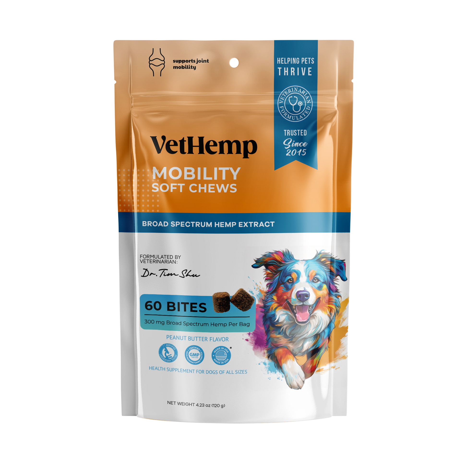 VetHemp Mobility Chews for Dogs