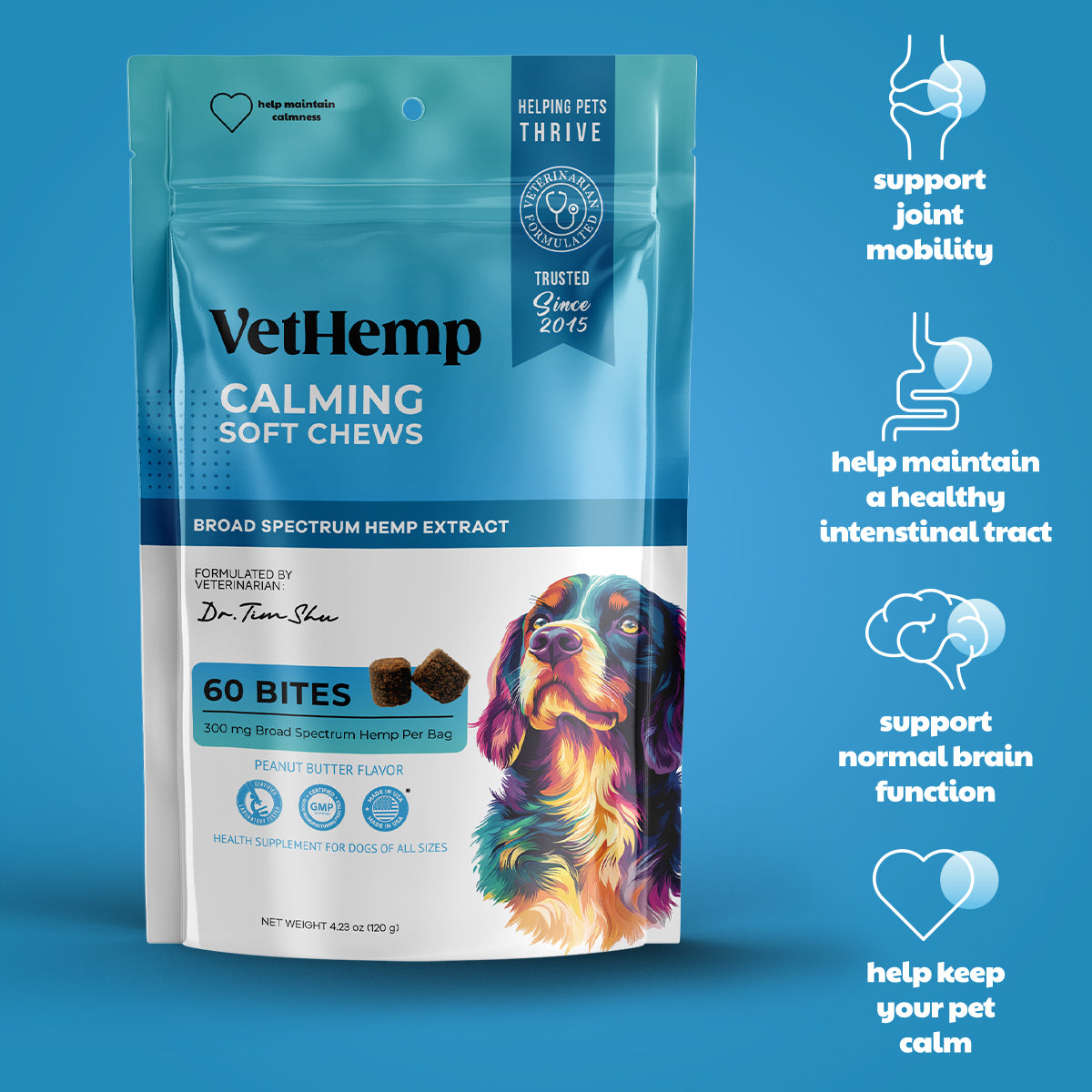 VetHemp Calming Chews for Dogs