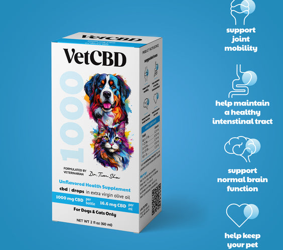 Standard Formula CBD Tinctures for Dogs & Cats