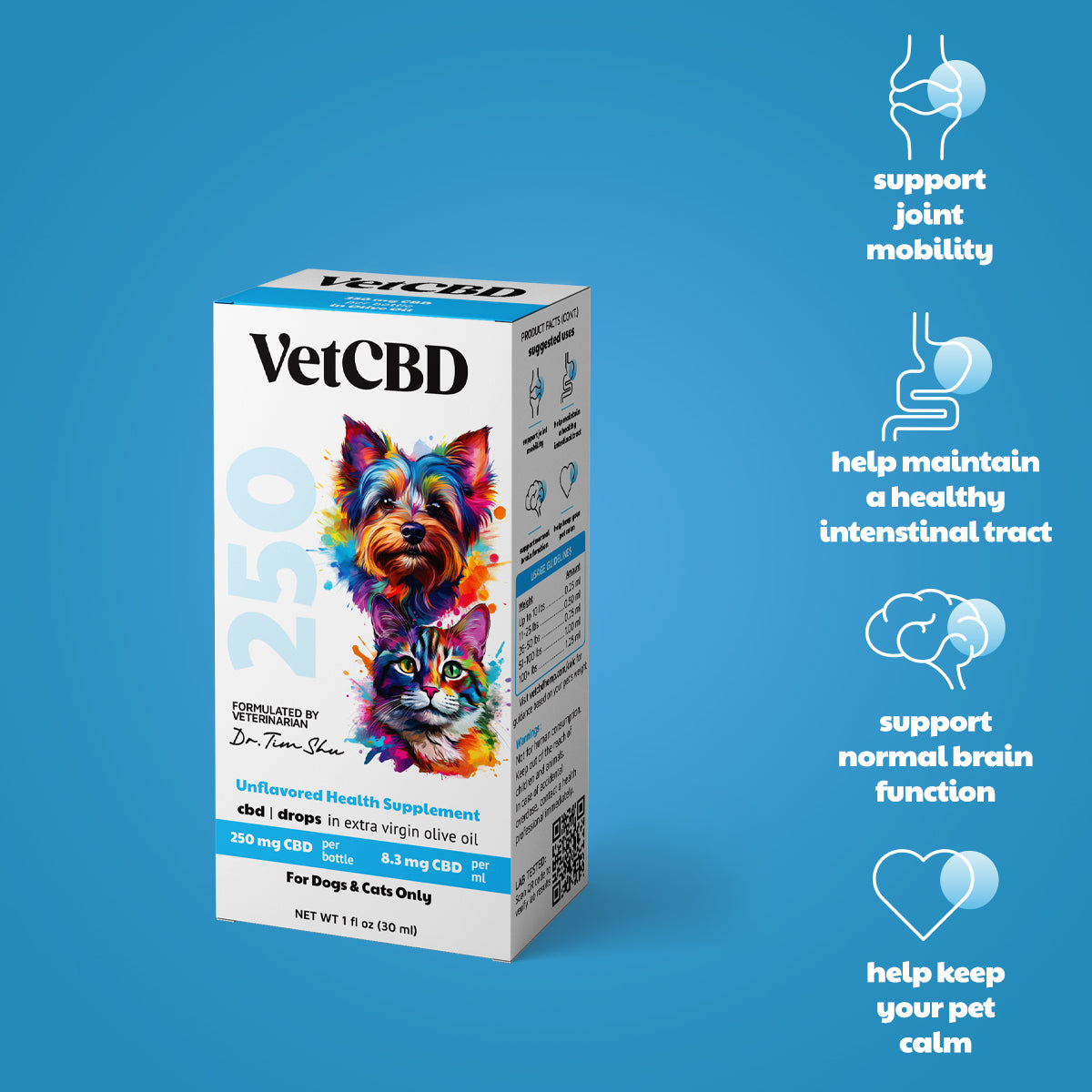Standard Formula CBD Tinctures for Dogs & Cats