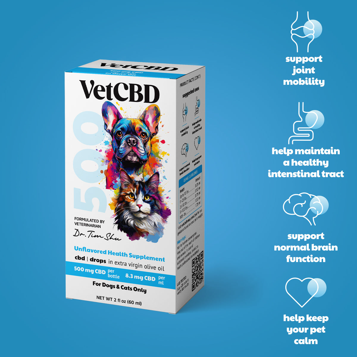 Standard Formula CBD Tinctures for Dogs & Cats