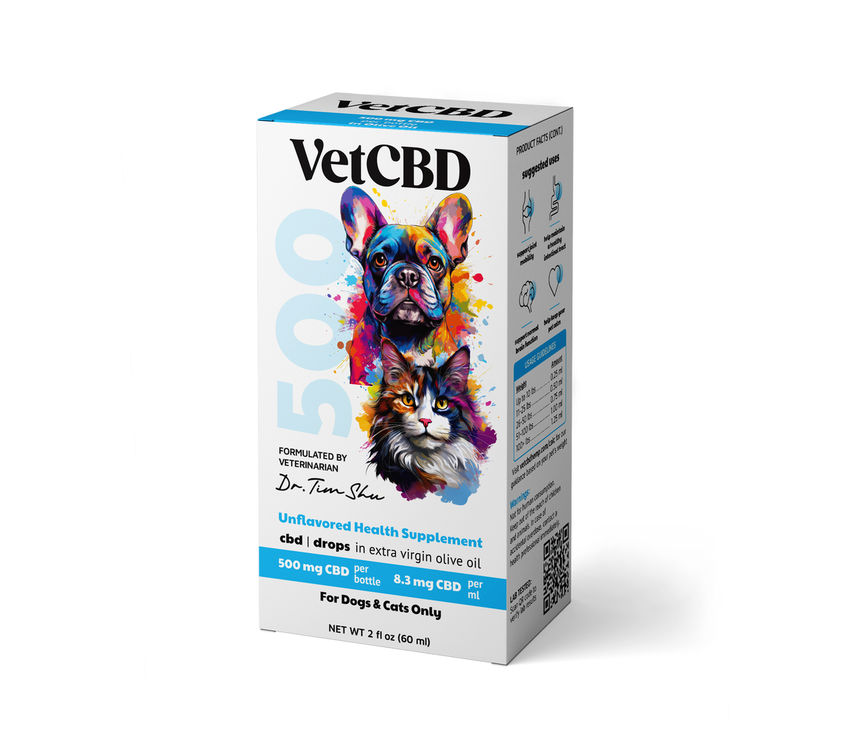 CBD Isolate Tinctures for Dogs & Cats