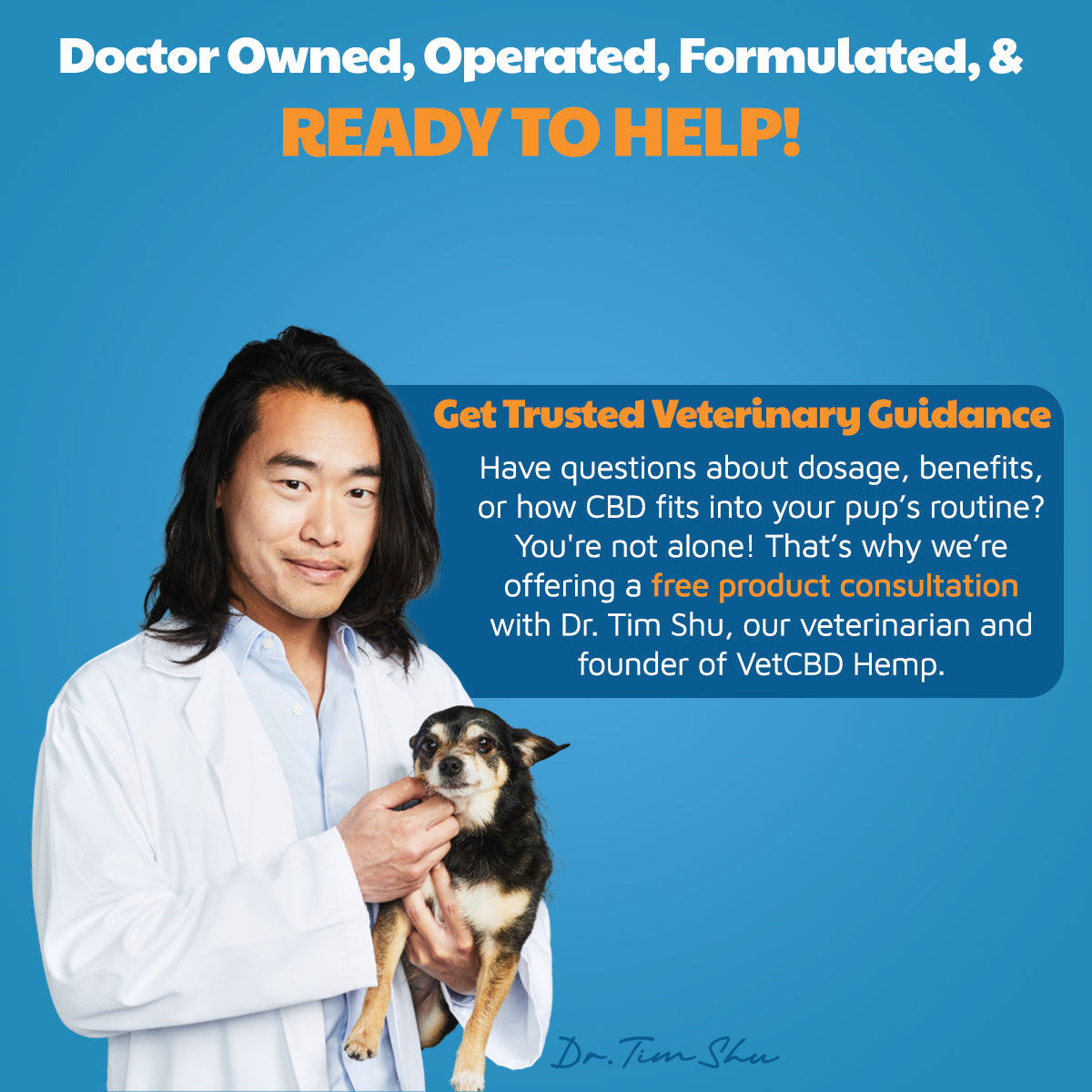 VetHemp Standard Formula Tinctures for Dogs & Cats