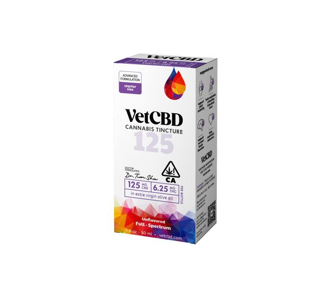 Cannabis Tincture 125 regular strength box