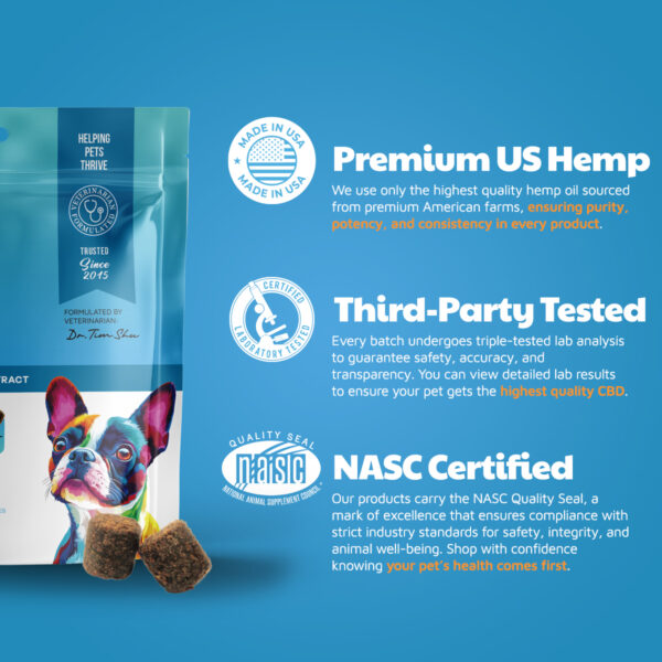 Calming CBD Pet Chews for Dogs | 30 Count - Image 5
